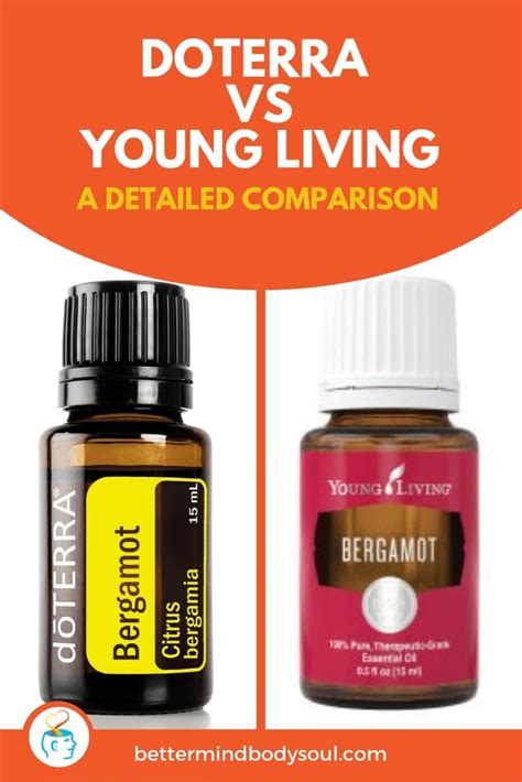 Young Living vs. Doterra: A Detailed Comparison Chart